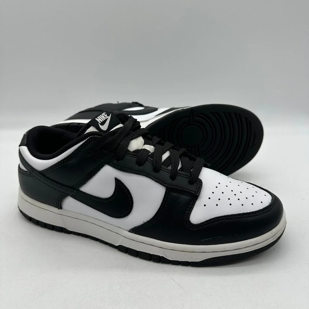 Nike DD1391-100 Mens Size 9.5 Shoes Black White Dunk Low Retro Panda Sneakers